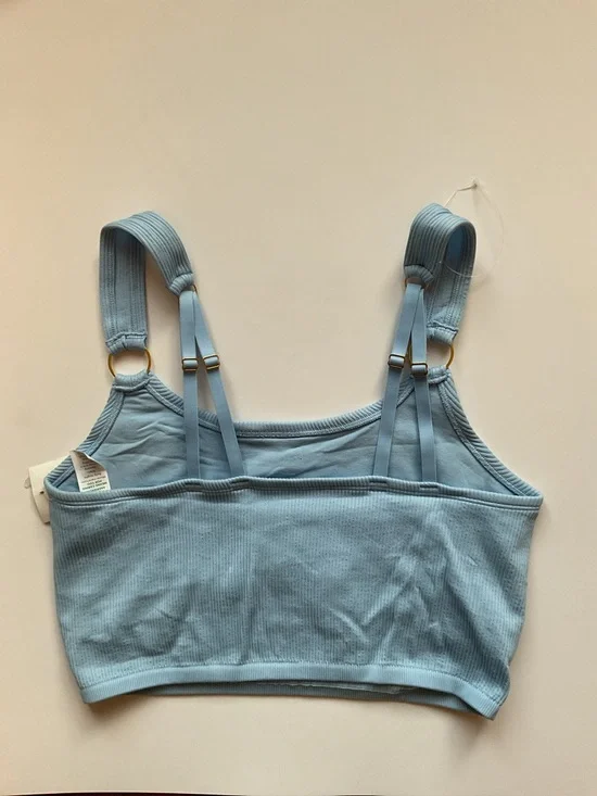 Aerie Ribbed Crop Top With Rings - Picture 7 of 8